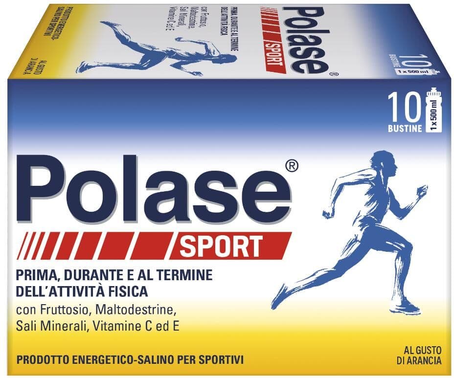 HALEON ITALY Srl Polase Sport - 10 bustine - Integratore di sali minerali