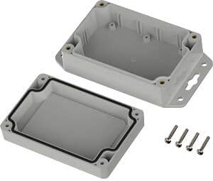 BOX4U 6U07110704619 - Industrial housing, 105 x 70 x 40mm, IP66/IP68, light gray