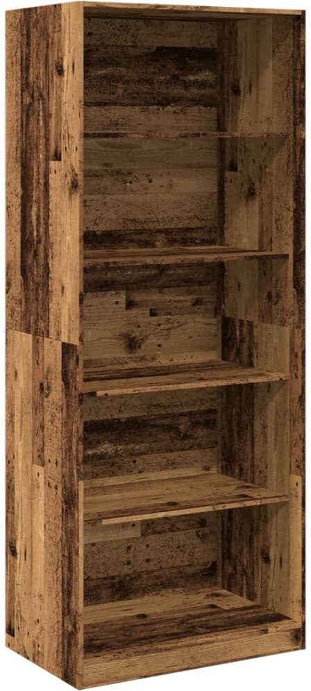 vidaXL Garde-robe vieux bois 80x50x200 cm bois d'ingénierie