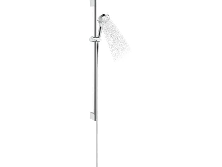 Hansgrohe Crometta glijstangset - 90cm - 1 straalsoort - ecosmart - wit/chroom (wit)