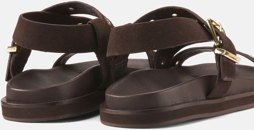 JONAK Sandales en cuir velours Wizon