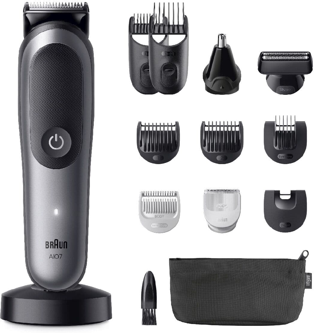 Braun Recortadora Series 7 AIO7560 Todo en uno. Negro