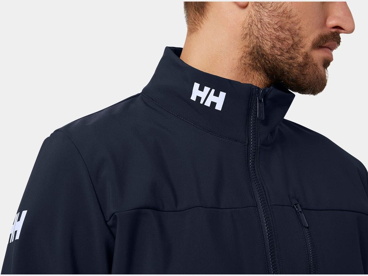 Helly Hansen Men's Crew Softshell Jacket 2.0 - Blue - 2XL
