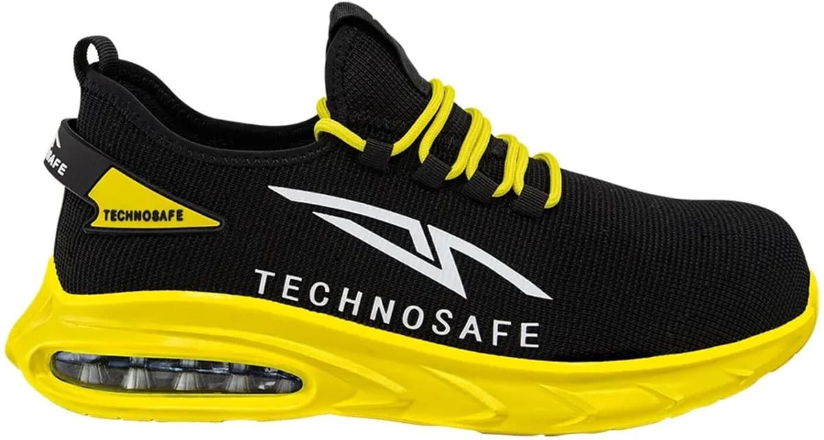 Technosafe Scarpa antinfortunistica S1PL SR ESD giallo fluo tg 38