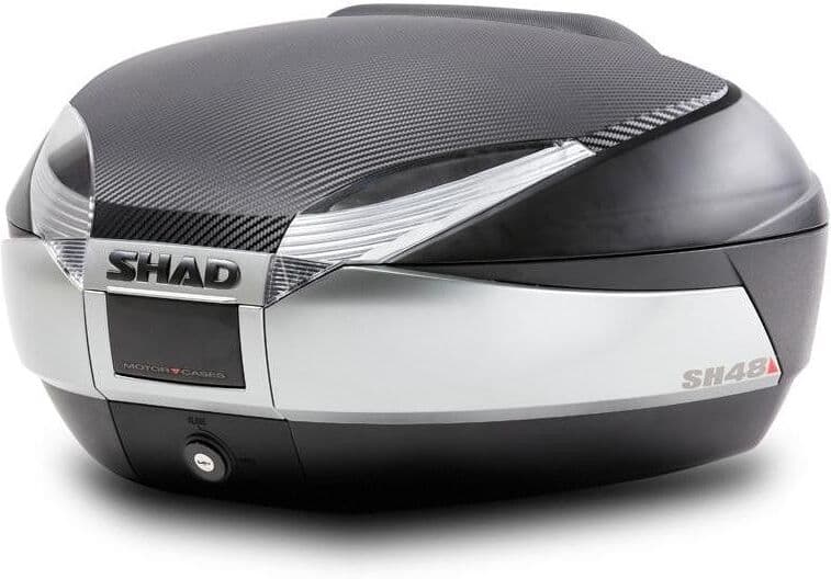 Bauletto Moto Top Case Shad SH48 New Titanium 48 Litri + Cov taglia un