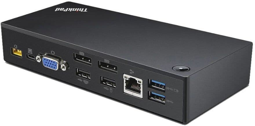 Lenovo Thinkpad USB-C Dock, 40A9, 90 Watt AC Adapter