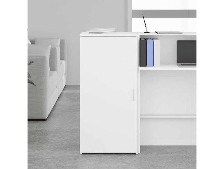 Armoire de rangement - - Blanc - Bois d'ingénierie - 50x45x103 5 cm - Capacité totale 60 kg - Étagère 20 kg