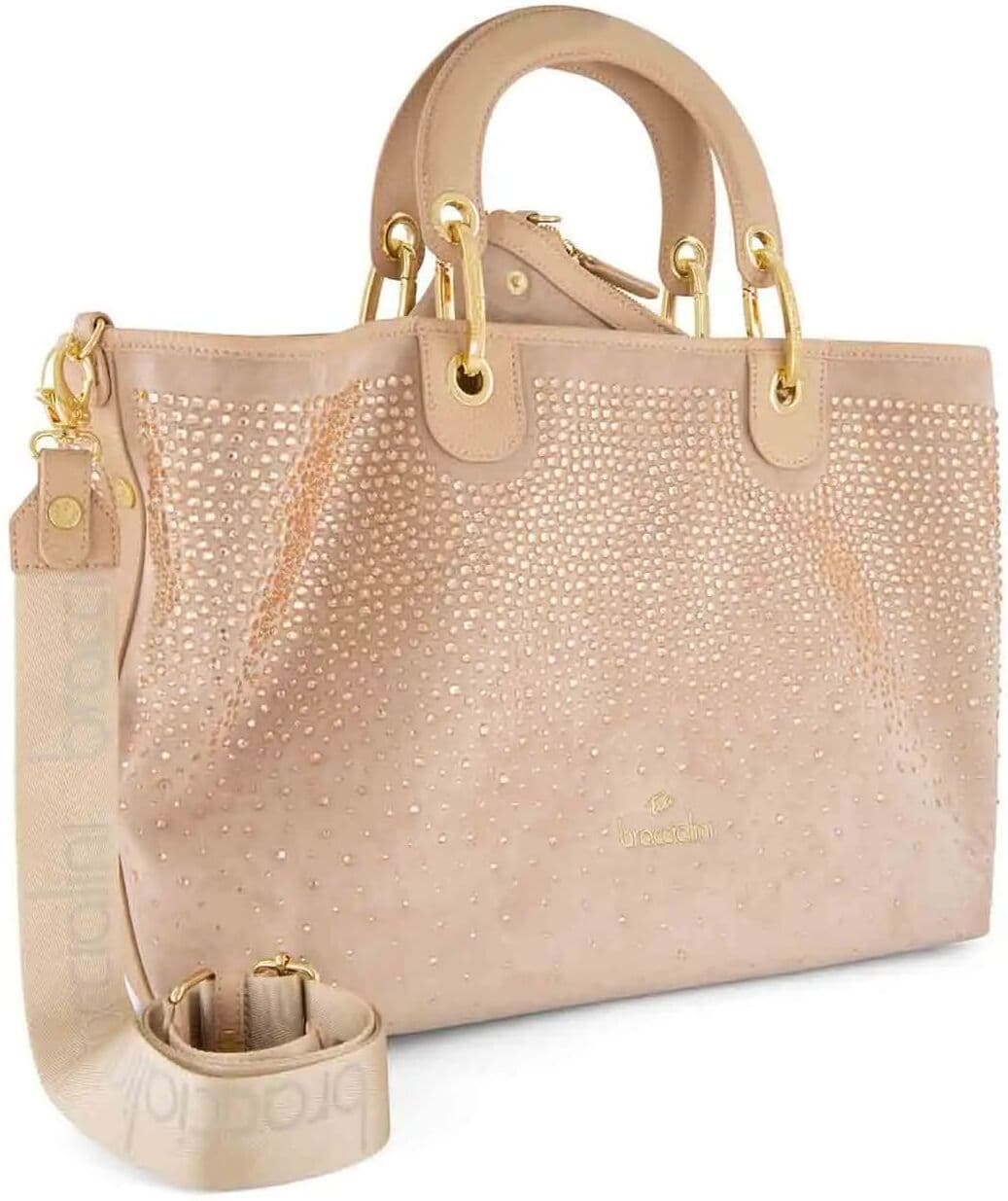 Braccialini Borsa A Mano Donna Cipria B19240-Yy