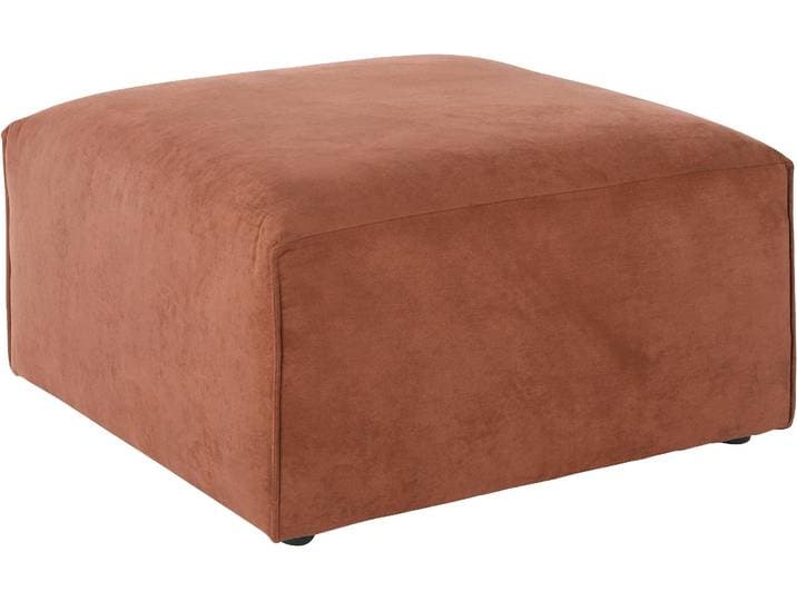 Polsterhocker OTTO HOME Nöre , braun (cognac), B:80cm H:46cm T:80cm, Samtoptik (100% Polyester);Struktur (100% Polypropylen);Struktur fein (100% Polyester);Webstoff (100% Polyester);Luxus-Microfaser Lederoptik (100% Polyester);Baumwoll-/Leinenmix (60% Baumwolle/40% Leinen), Hocker, Polsterhocker, Modul - zum Zusammenstellen; in vielen Bezugsqualitäten und Farben