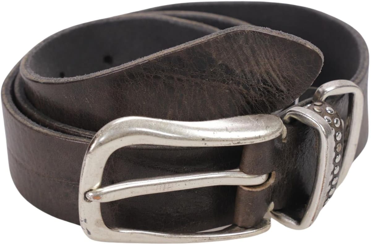 b.belt Damen Gürtel, Braun, Gr. 85, kein / Etikett - Second Hand
