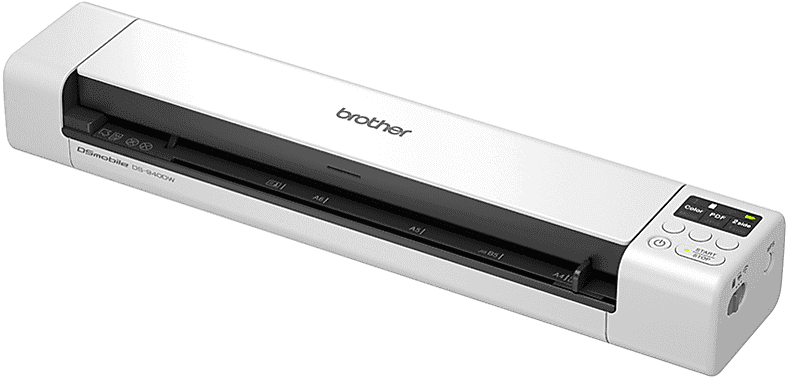 Escáner - Brother DS-940D, 600 x DPI, 15 ppm, Blanco