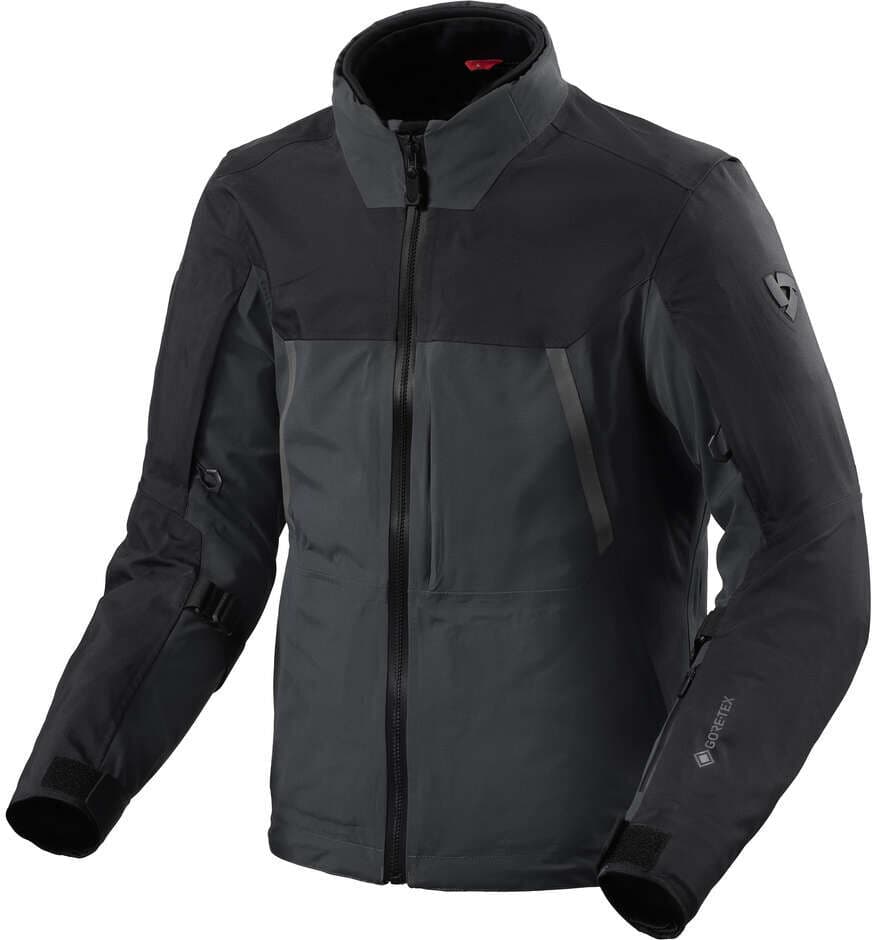 Giacca Moto Tessuto Rev'it ECHELON GTX Antracite Nero taglia 3XL
