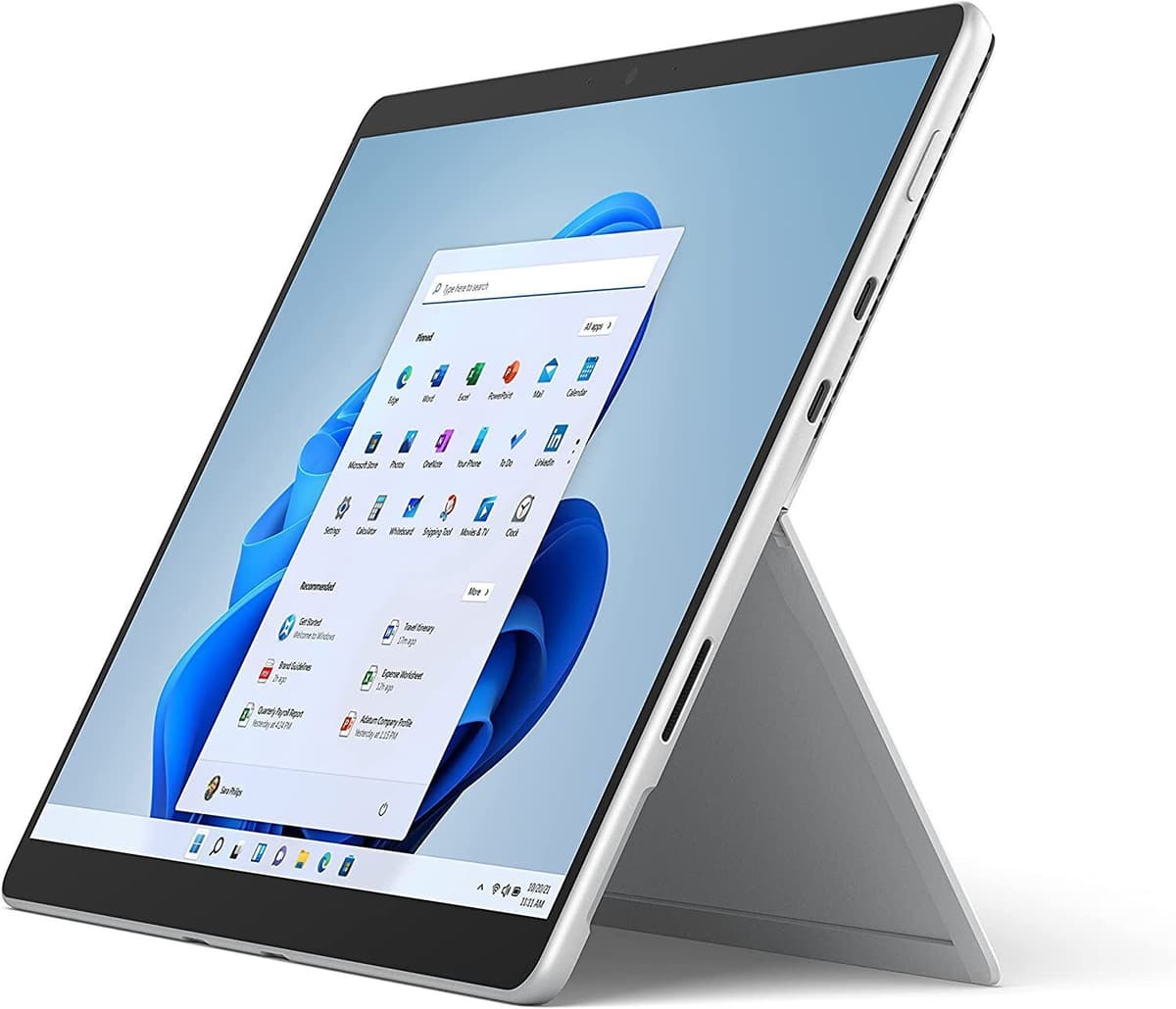 Microsoft Surface Pro 8   i7-1185G7   13"   16 GB   256 GB SSD   Win 11 Pro   Platin   US - Refurbished
