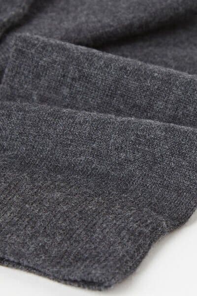 Calzedonia Dlouhé pánské ponožky z teplé bavlny Člověk Šedá Velikost 40-41