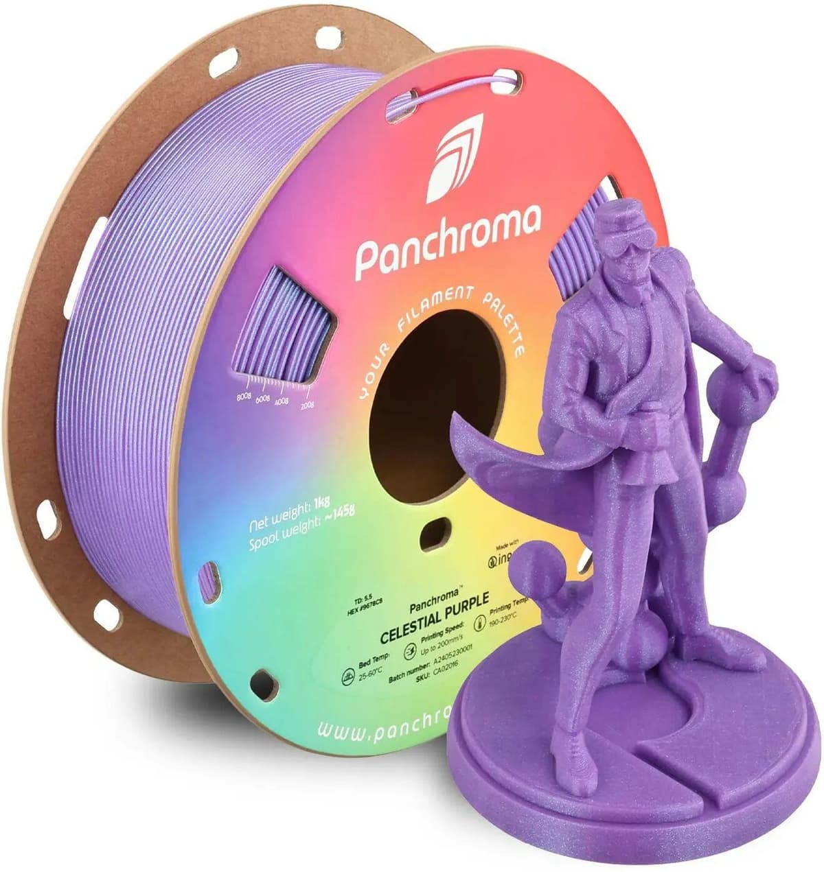 Polymaker Panchroma Celestial Pla Celestial Purple (1000g)