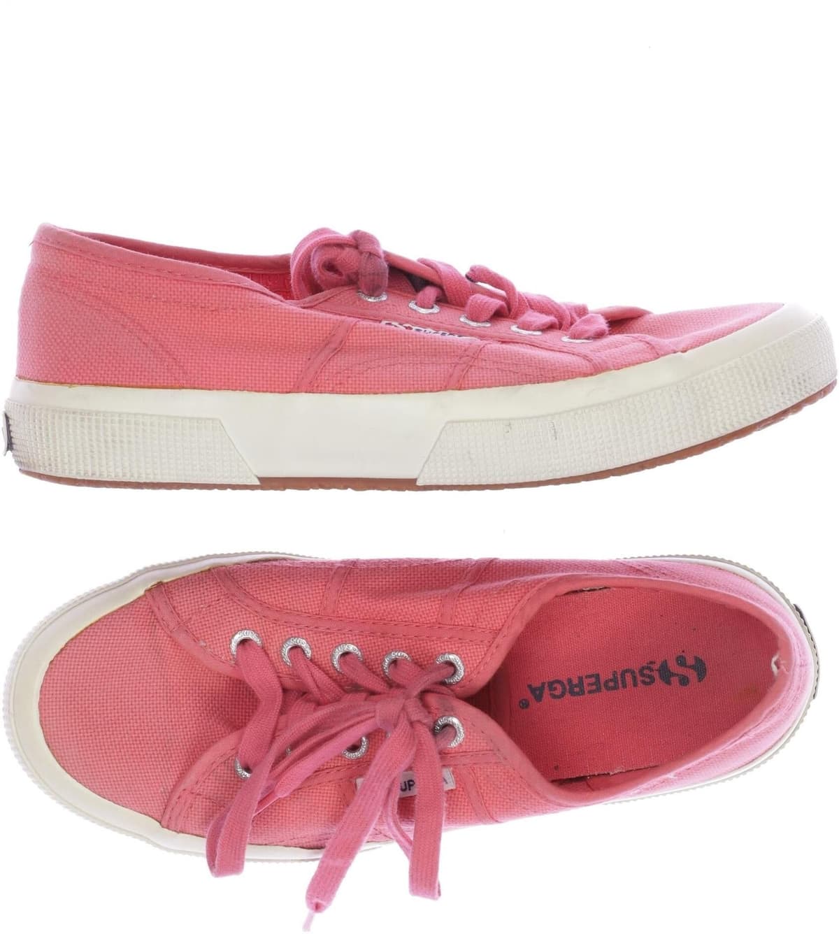 Superga Damen Sneaker, Pink, Gr. EU 38, kein / Etikett - Second Hand