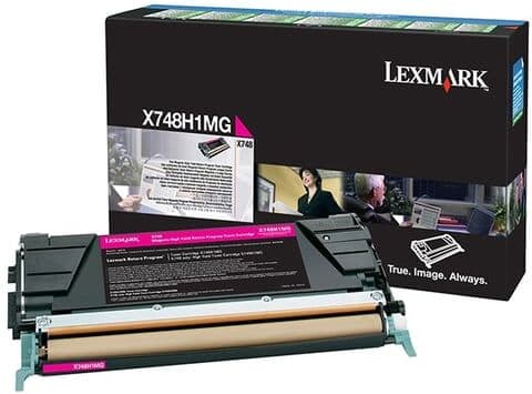 Lexmark X748H1MG toner magenta XL