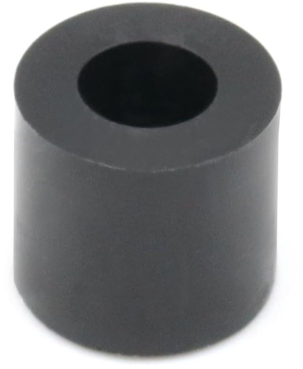 10x Afstandshulzen Sluitringen L 8 mm - Buitendiameter 10 mm - HD-polyethyleen