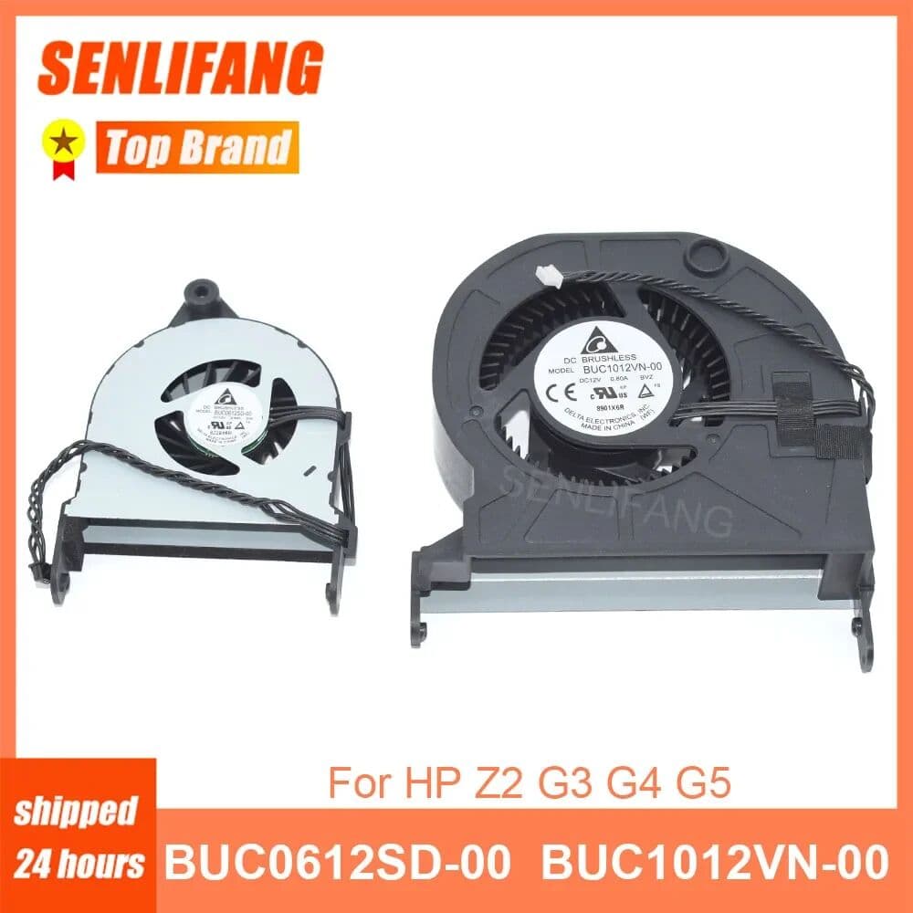 SENLIFANG Laptop CPU GPU Fan For HP Z2 G3 G4 G5 12V 4Lines Notebook Cooling L13896-001 BUC0612SD-00 DX6 BUC1012VN-00 907102-001