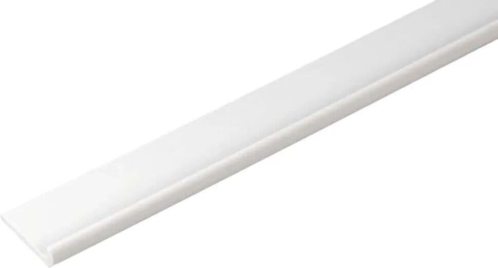 Arcansas Profilo unghietta 1 m 25x23 mm in pvc bianco