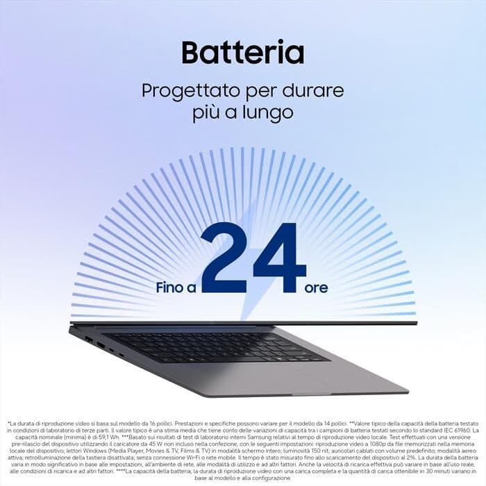 Samsung Notebook Galaxy Book6 16"-gray