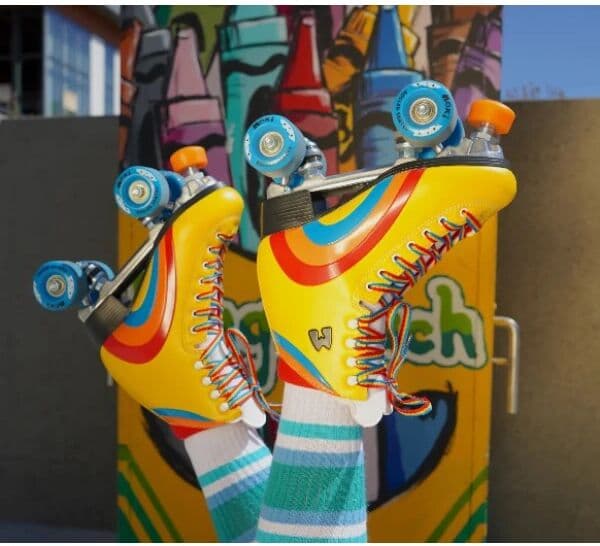Moxi Skates Rollschuhe Moxi Rainbow Rider (Sunshine Yellow - 39)