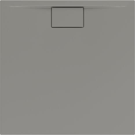 Villeroy und Boch Villeroy et Boch Architectura MetalRim Receveur de douche en DA9090ARA115V3S gris, 90x90x1.5cm