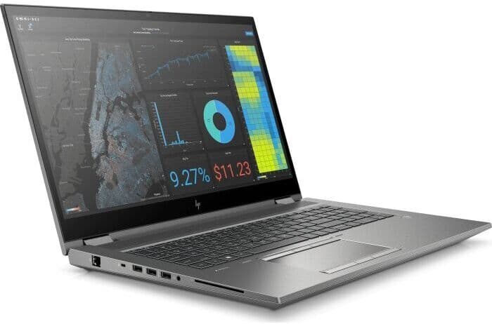 HP ZBook Fury 17 G7   i5-10400H   17.3"   8 GB   2 TB SSD   Podświetlenie klawiatury   T1000   Win 11 Pro   BE - Refurbished