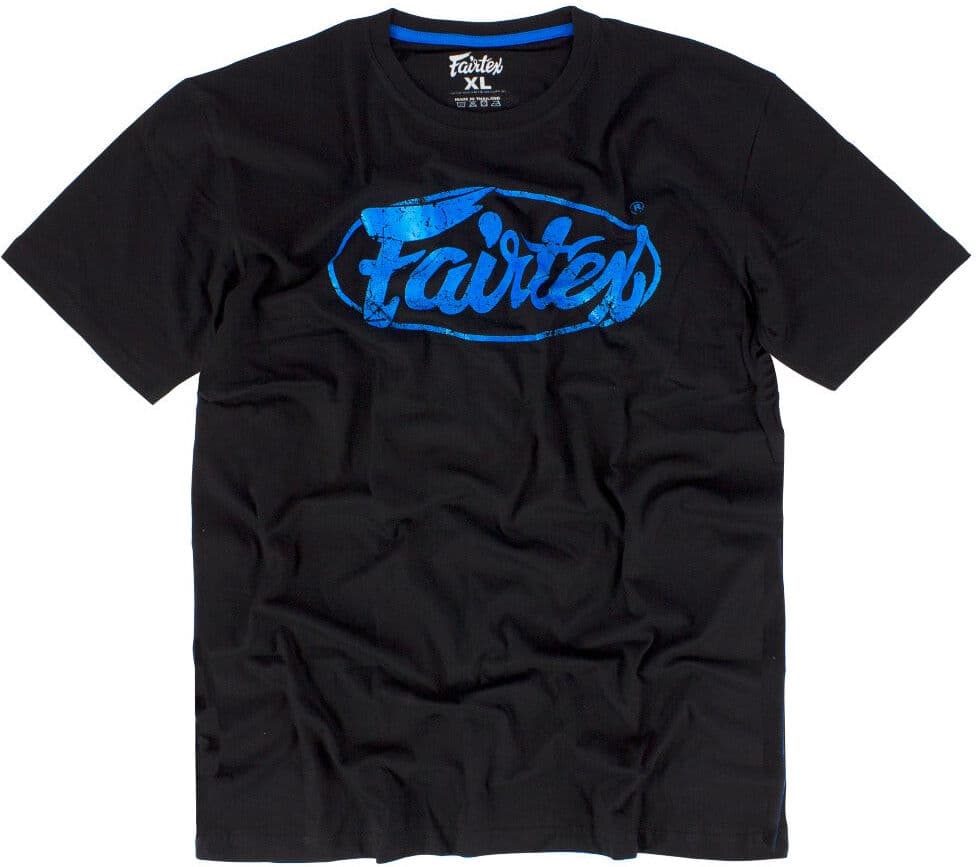 Budofitness Fairtex Tshirt Tst148 Svart-Blå