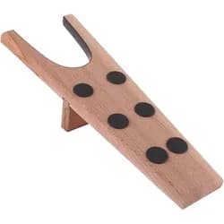 Classic Stiefelknecht Schuhauszieher Buchenholz mit Trittgummi