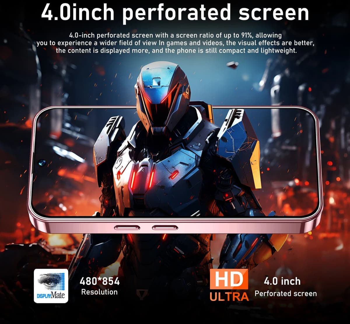 IVMI X7Pro mini Smartphones 3G Network Android 8.1 Dual SIM 4.0