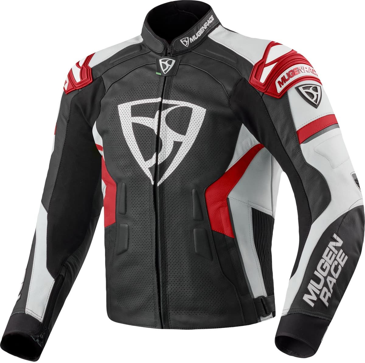 MUGENRACE Marcus Motorrad Lederjacke LJ-MNR-1821-BLWHR-56