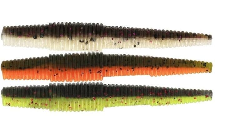 Westin Ned Worm Slim 5,5cm 1,5g Floating Dark Water Mix 6pcs