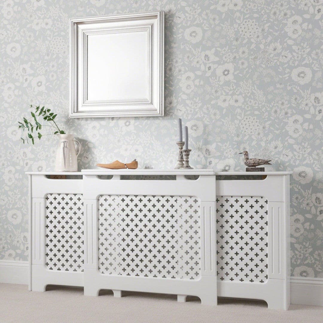Brambly Cottage Hayes Radiator Cover 84cm H x 104-205cm W x 20cm D