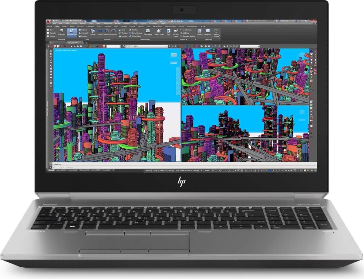 HP ZBook 15 G5   i7-8850H   15.6"   32 GB   1 TB SSD   FHD   P2000 Mobile   Rétroéclairage du clavier   Webcam   Win 11 Pro   DE - Refurbished