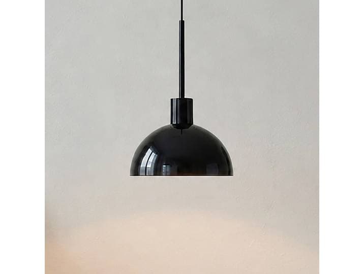 Vienda hanglamp, zwart, Ø 20 cm, metaal, GU10 - Herstal - Eetkamer - Modern - 1 lamp
