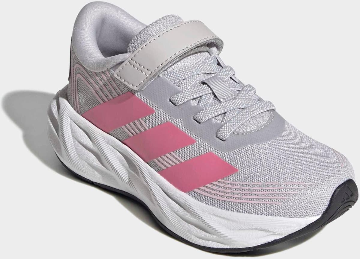 Sneaker ADIDAS SPORTSWEAR "GALAXY 8 EL C", Kinder, Gr. 30, rosa (lgsogr, pnkfus, clpink), Synthetik, Textil, Schuhe Sneaker, pour enfants et adolescents lgsogr, pnkfus, clpink 30