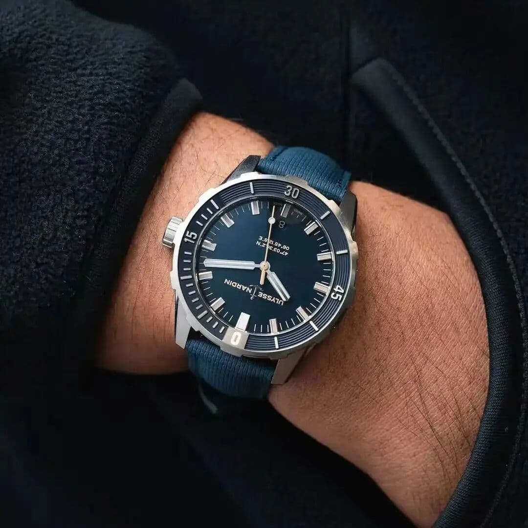 denique Sailcloth Signature Strap delug design For Seiko Rolex Omega Cartier Santos Signature Watch 18/19/20/21/22mm Size