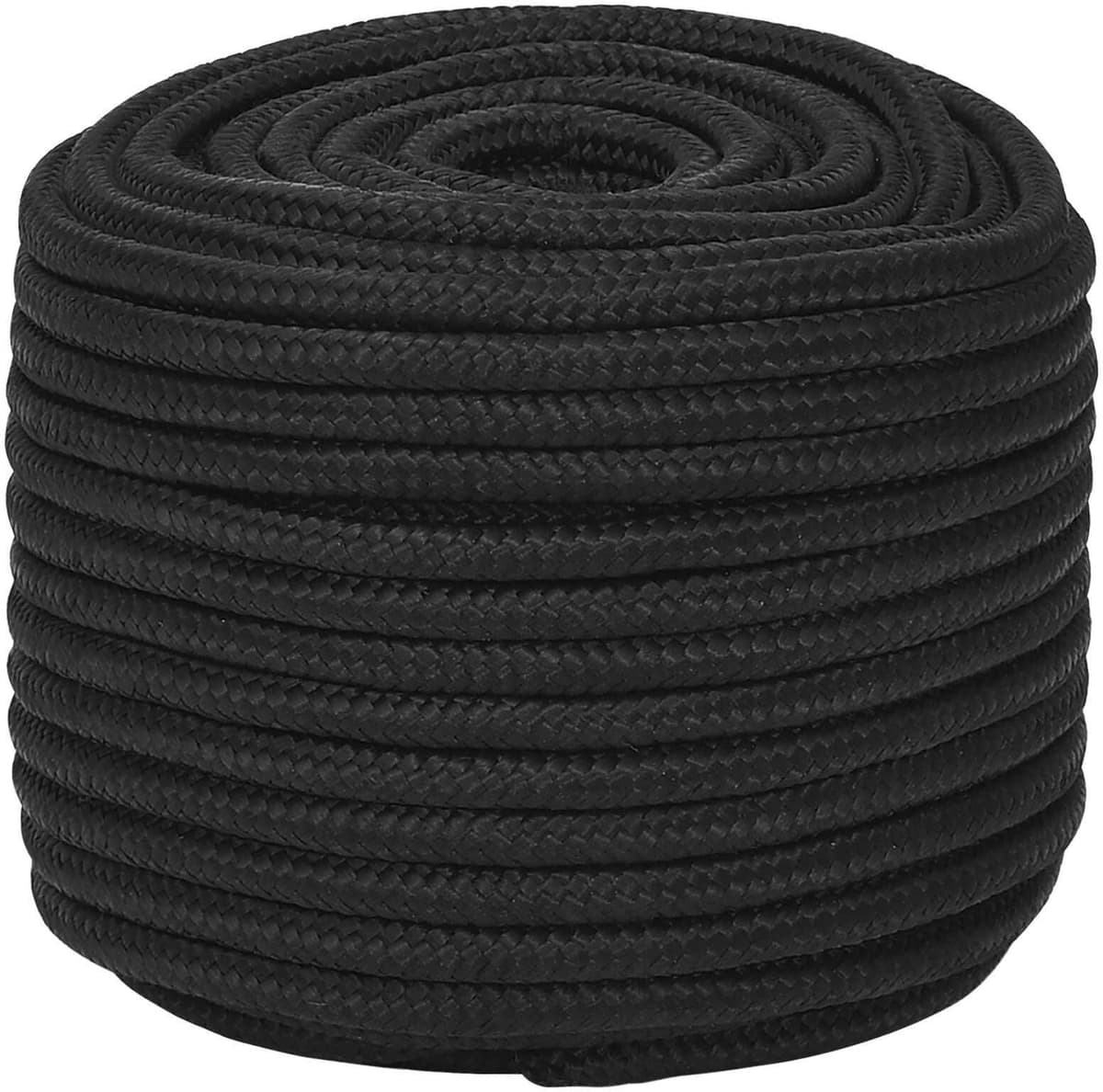vidaXL Corde utilitaire polyvalente 14 mm 250 m Noir PP