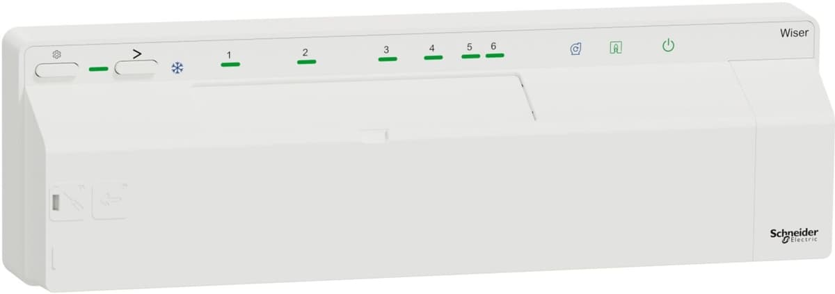 Schneider Electric Verteilerleiste Fu.Heizen/Kühlen 24V CCTFR6620)