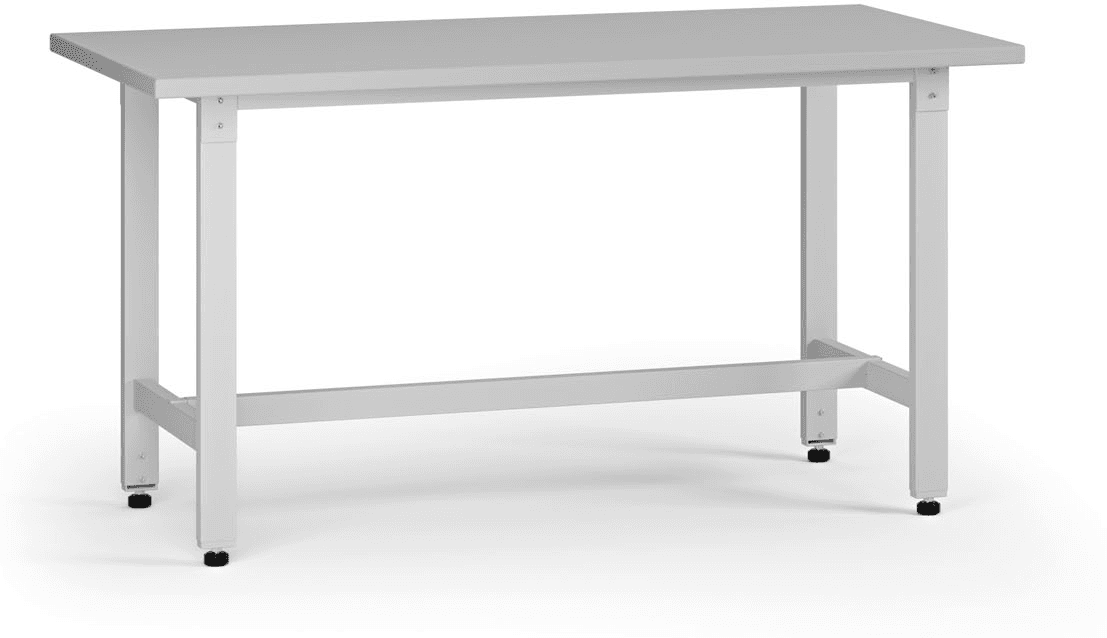 B2B Partner Höhenverstellbarer Werkbank G5, 1500 x 750 x 800-1000 mm
