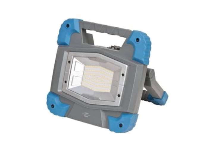 Brennenstuhl Professional LED accu bouwlamp BS 5000 MA/LED werklamp 6000lm (Compatibel met Bosch Professional 18V accusysteem, IP55, 2 schakelniveaus, zonder batterij, Engineered in Germany)