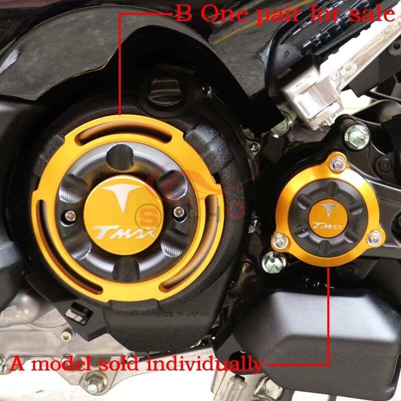 Super hot Motorcycle Accessories for YAMAHA TMAX560 TMAX530 TECH MAX TMAX 560 530 Engine Protection Cover Side Case Slider Guard Stator