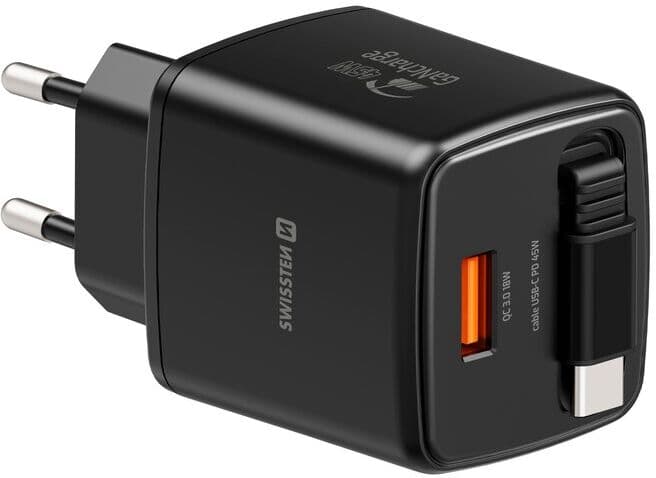 CARREGADOR SWISSTEN SLIDECHARGE 45W P