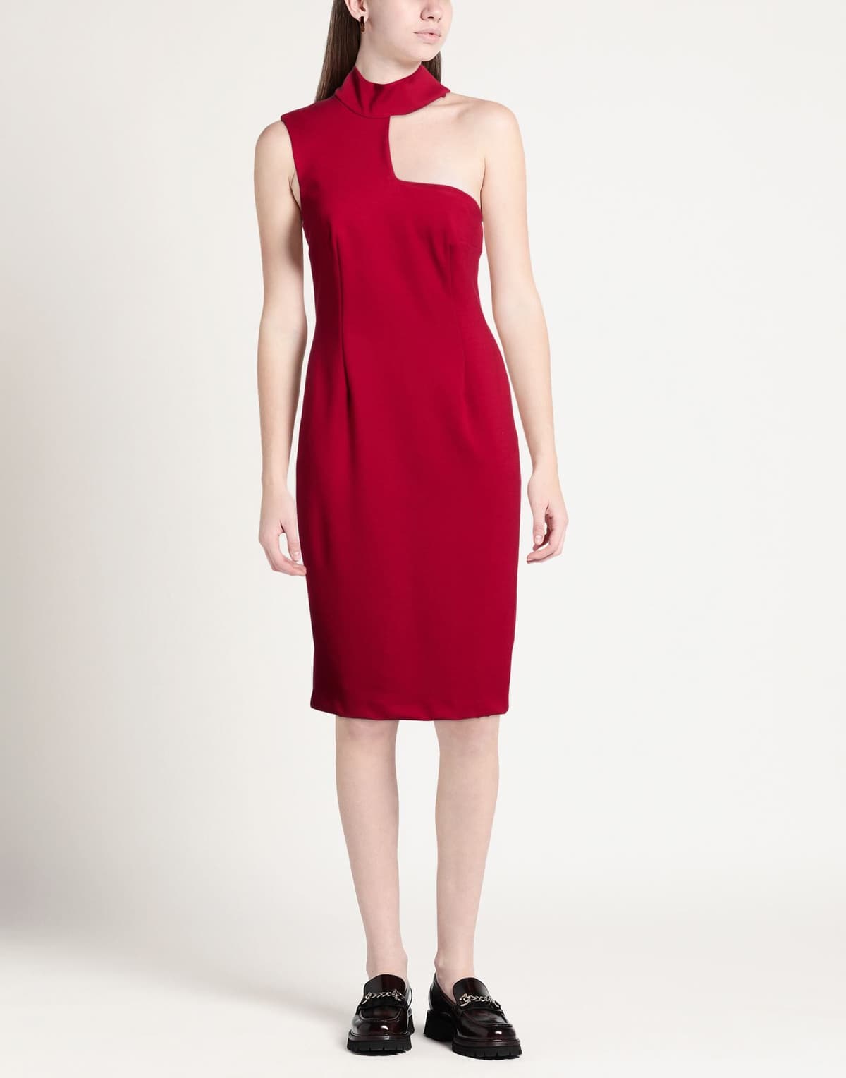 Camilla  Milano Vestido midi Mujer Ladrillo 38,40,42 Mujer