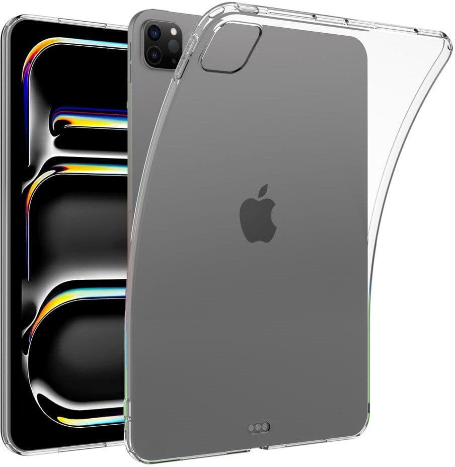 EIDERWOOD iPad Pro 11" (2025 / 2024) Fleksibelt TPU Plastik Cover - Gennemsigtig