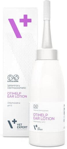 Vet Expert Otihelp Loción Auricular para Perros y Gatos 75 ml