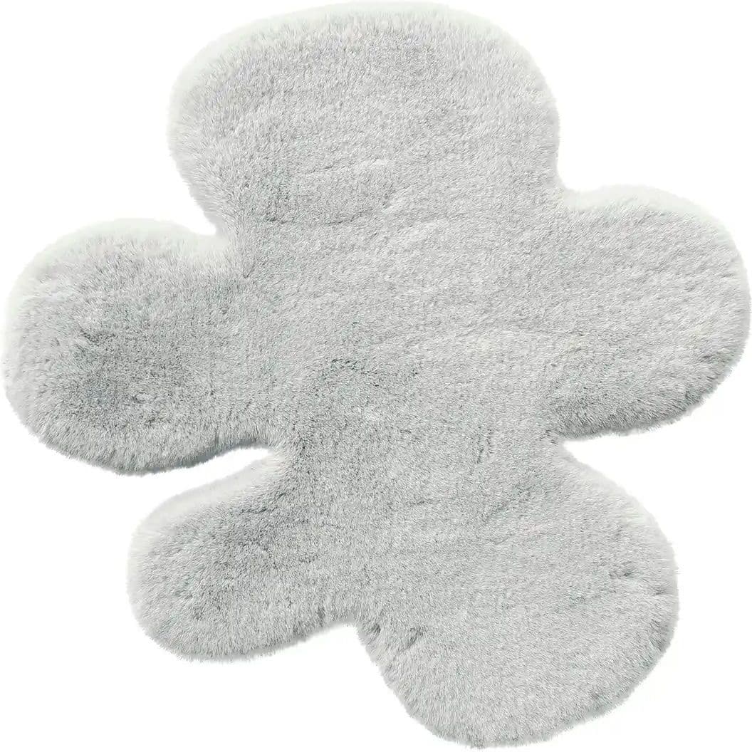 KJUT Kunstfell Fantasieform Bunny Puzzle ¦ grau ¦ Synthetische Fasern ¦ Maße