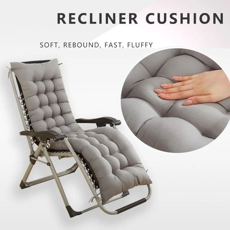 Fei Zhi Tian Fashion Recliner Chair Cushion Rattan Chair Cushions Outdoor Bench Cushion Garden Chair Long Cushion Multi Size Option