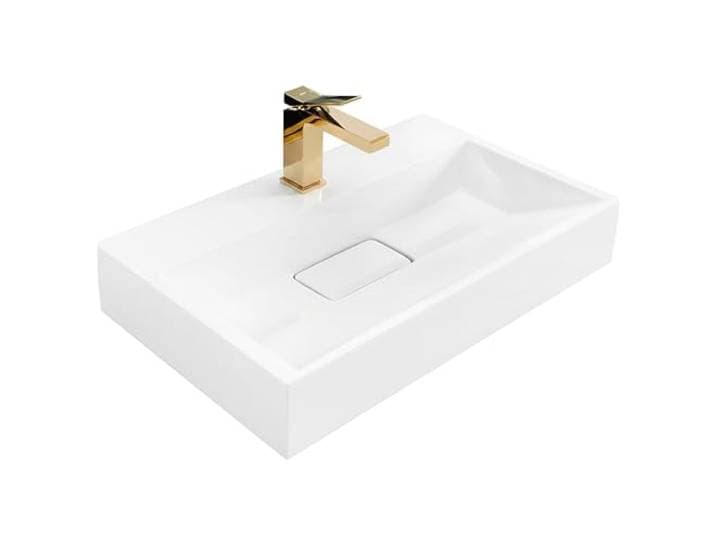 Rea U8901, Wastafel op aanrecht GOYA 60, White